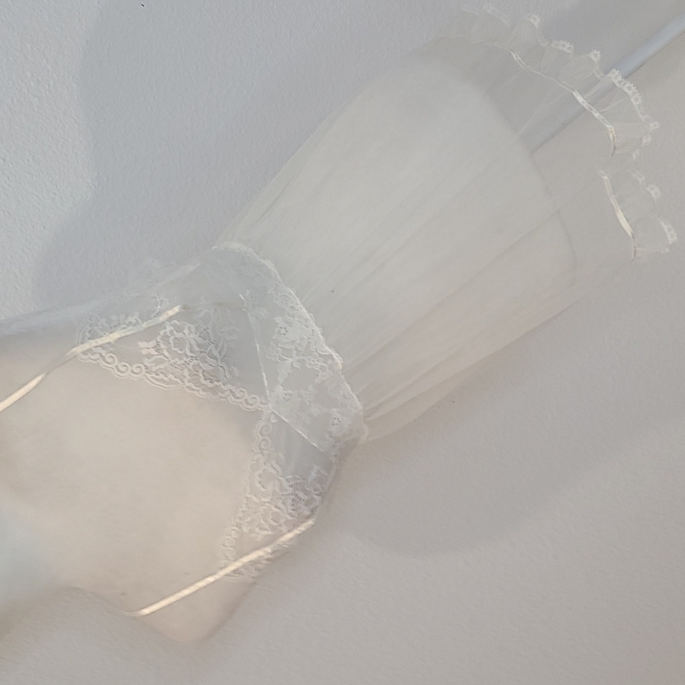 Victoria's Secret white sheer nightie medium